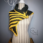 Bumble Bee Striped Shawl