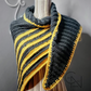 Bumble Bee Striped Shawl