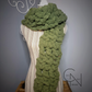 Super Chunky Olive Green Scarf