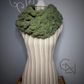 Super Chunky Olive Green Scarf
