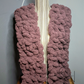 Super Chunky Plum Scarf