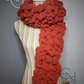 Super Chunky Deep Red Scarf