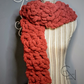 Super Chunky Deep Red Scarf